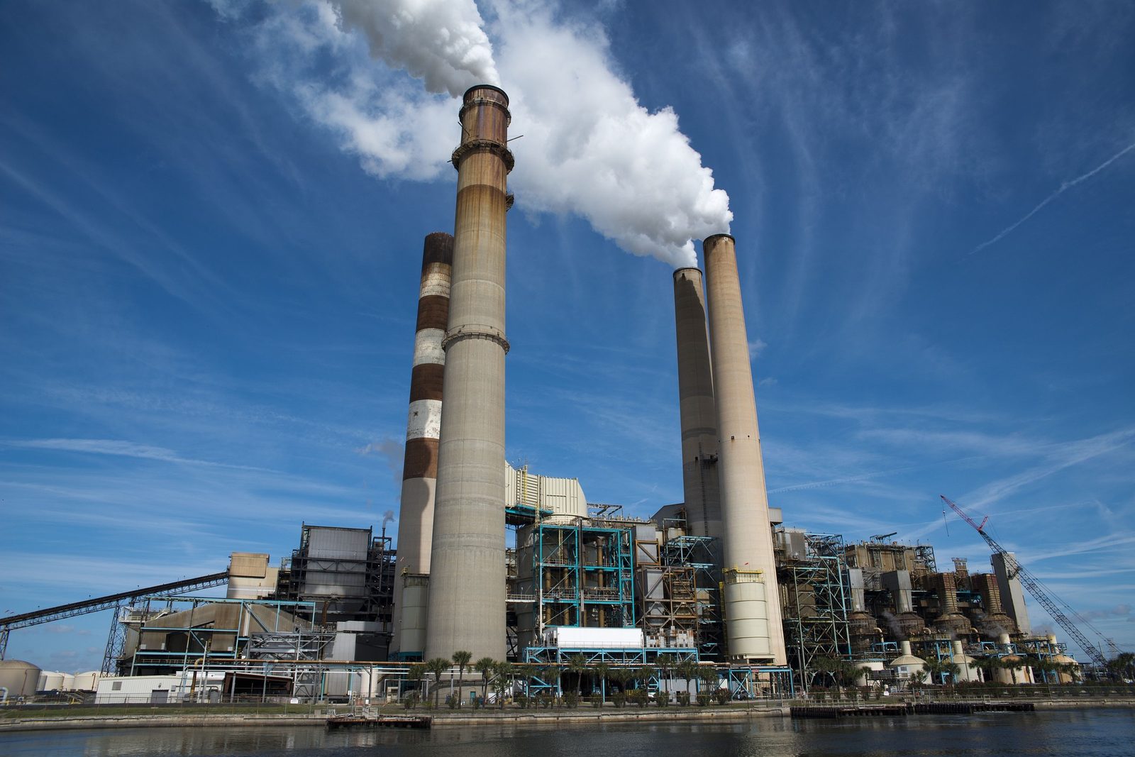 Industrial power plant infrastructure